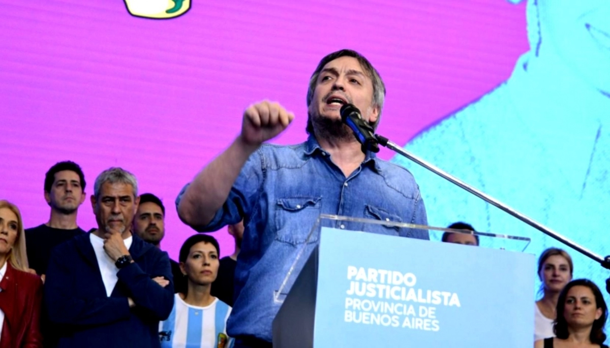 Máximo Kirchner acusó a Fernández de usar al FdT para "iniciar una aventura personal"