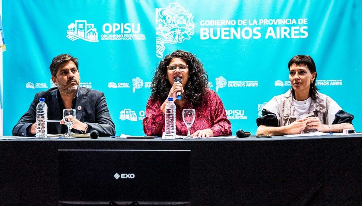 Bianco, Mendoza y Barrios presentaron obras de reurbanización para Quilmes