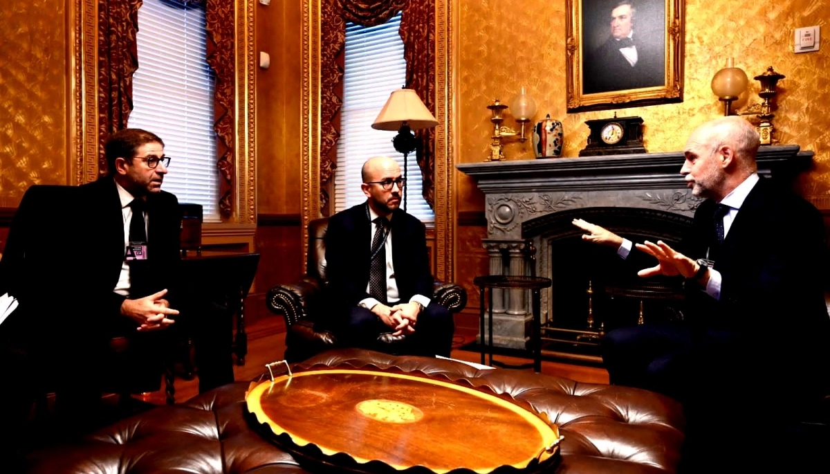 Larreta se reunió con el representante de Biden y destacó el potencial de Argentina