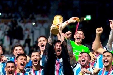 ¡Argentina campeón de la Copa del Mundo Qatar 2022!