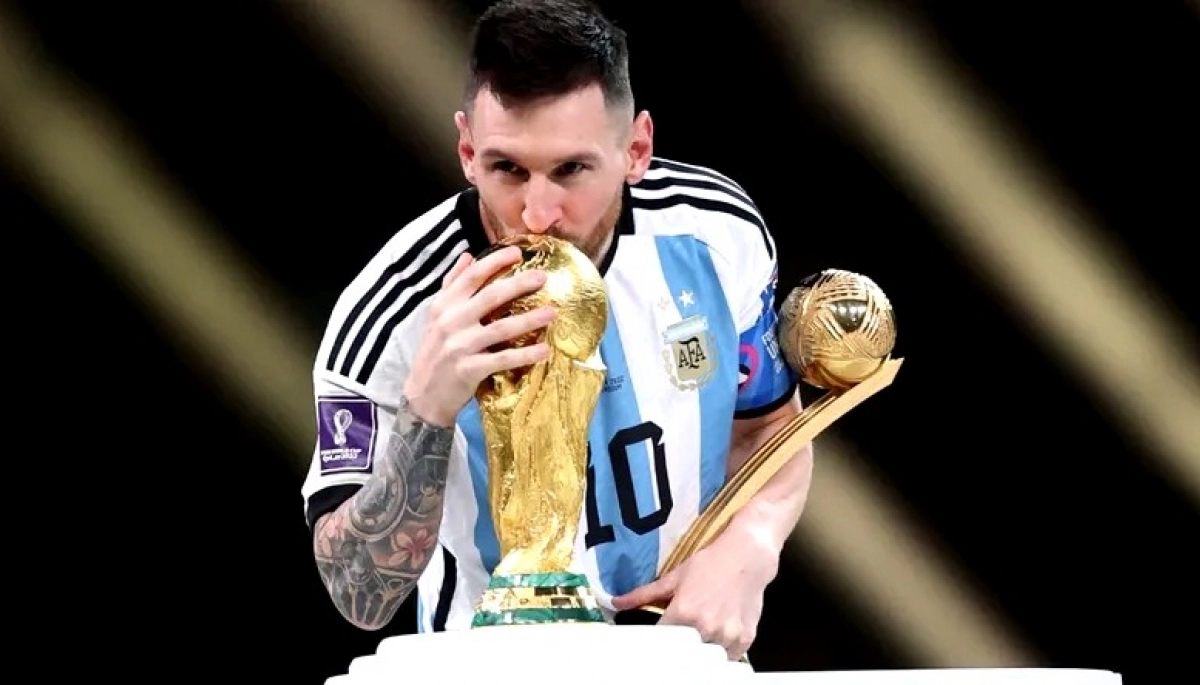 Luego de ganar el tercer Mundial para  Argentina, Messi ganó el “Olimpia de Oro” del 2022