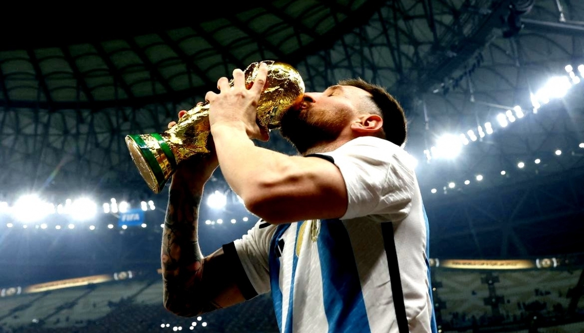 A un mes de la gloria, Messi y el posteo por el campeonato mundial