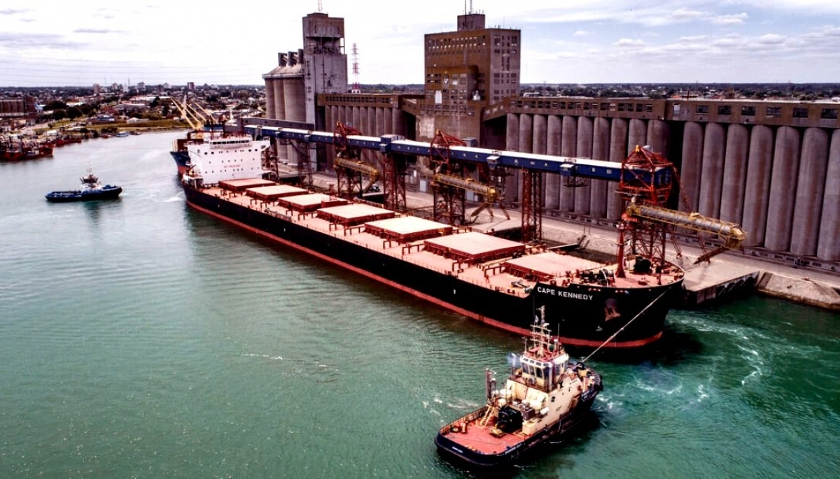 Puertos públicos bonaerenses: la carga a granel creció un 9,1% respecto al periodo pasado