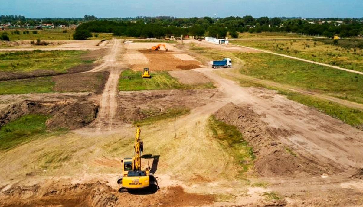 AySa comenzó la construcción de la Planta Depuradora Laferrere en La Matanza