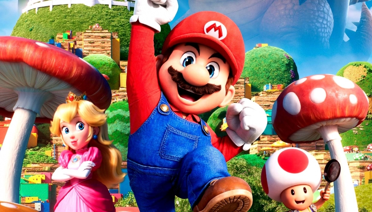 La película de “Super Mario Bros” mostró un nuevo poster en la previa de su estreno