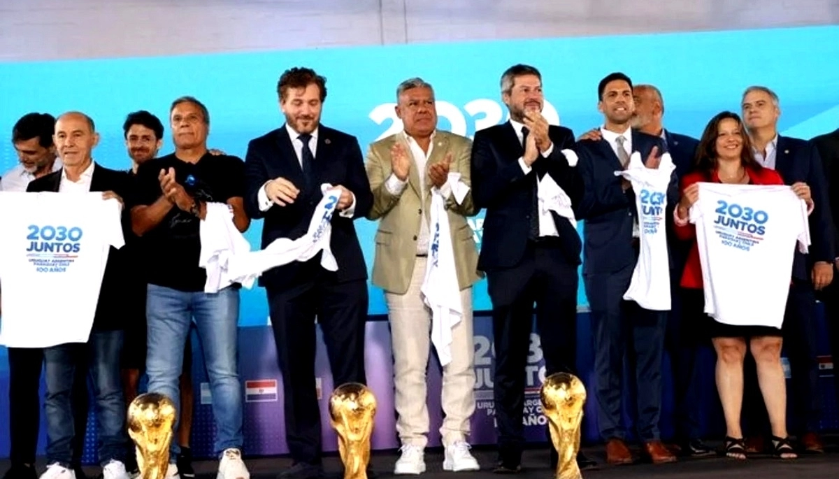 Argentina, Uruguay, Paraguay y Chile quieren ser sede del Mundial 2030