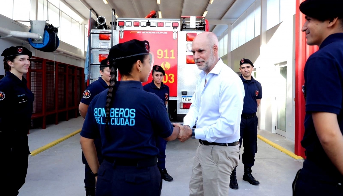 Infraestructura y equipamiento: Larreta presentó proyectos de seguridad para CABA