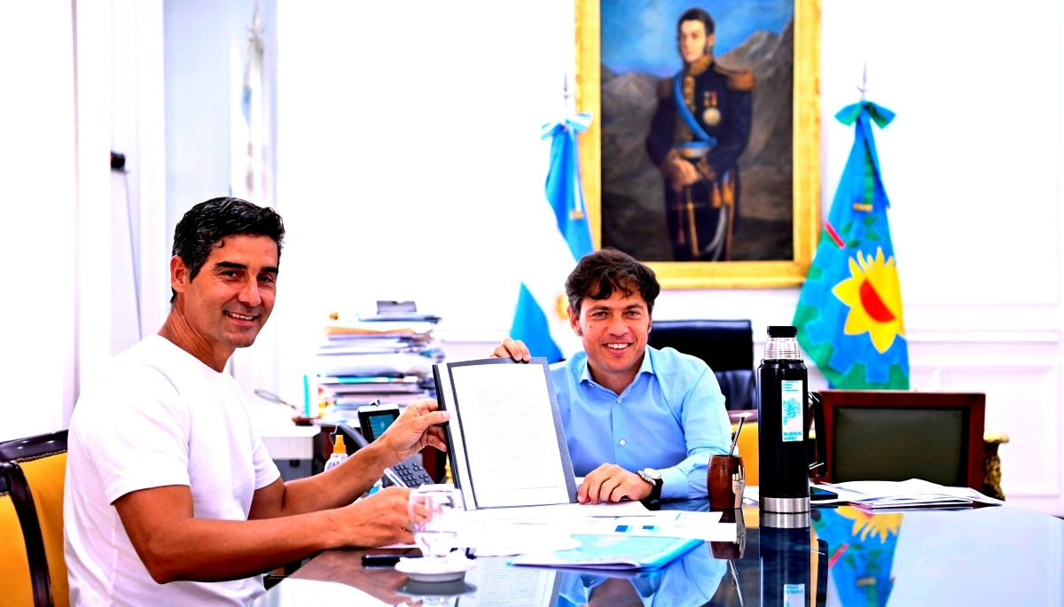 Circunvalación de Mar del Plata: Kicillof firmó junto a Y Zurieta el inicio de la pavimentación
