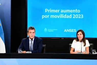 Un piso de 73 mil pesos: Raverta y Massa anunciaron el primer aumento jubilatorio del año