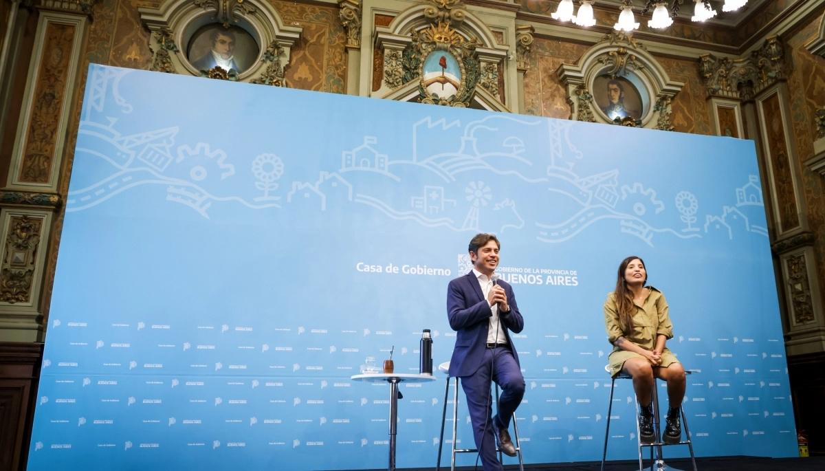 En el Salón Dorado, Kicillof y Vilar presentaron el programa “Mi Provincia Recicla”