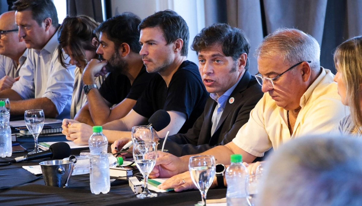 Kicillof presentó la tercera convocatoria de “Arriba Parques” en Tornquist