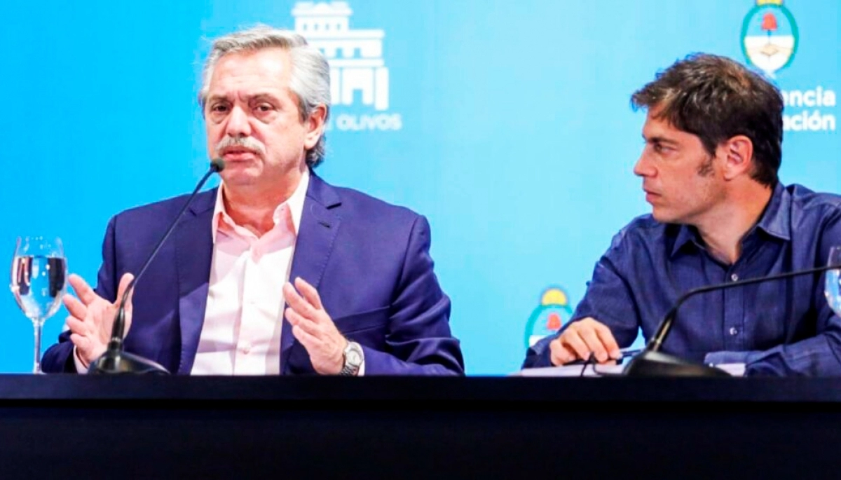 Por primera vez en año electoral, Kicillof compartió un acto de gestión con Alberto Fernández