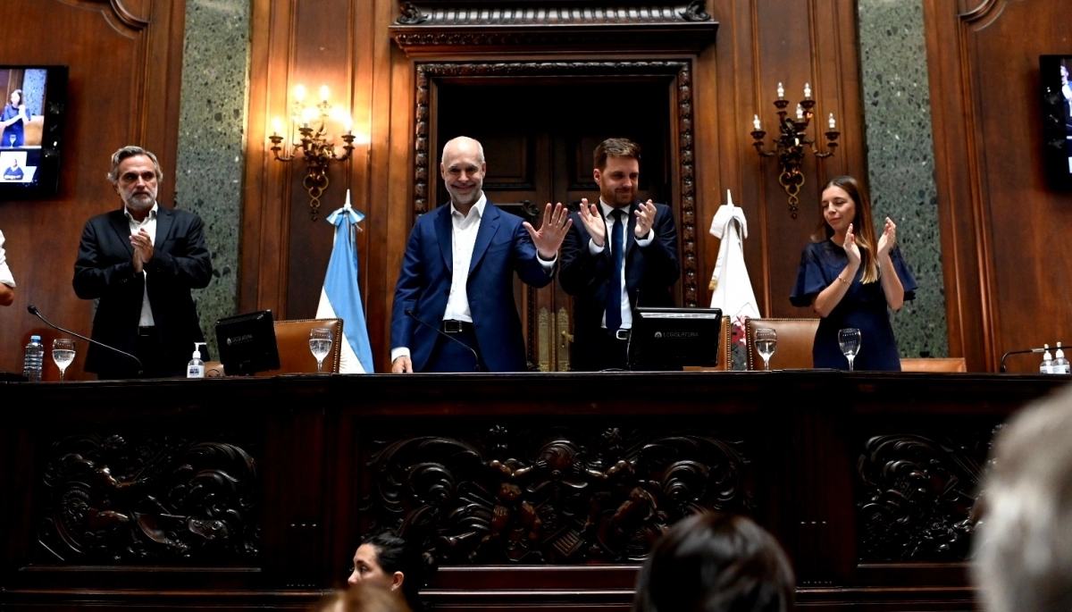 “Tenemos que retomar el camino iniciado en 2015”, la frase de Larreta en la Apertura de Sesiones