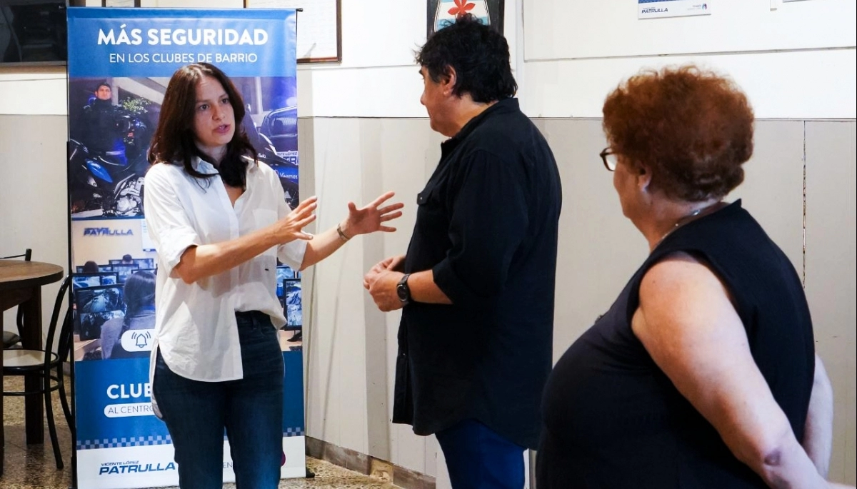 Soledad Martínez verificó el funcionamiento del programa Clubes Interconectados