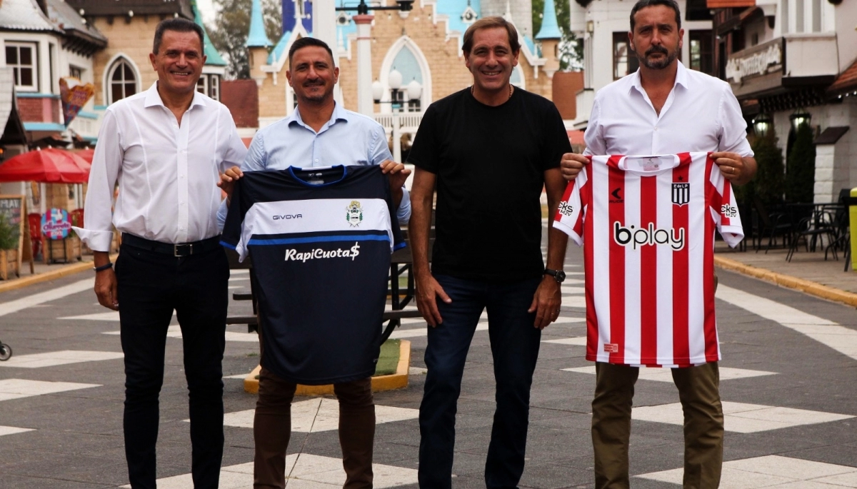 En la previa del clásico platense, Garro se reunió con dirigentes de Gimnasia y Estudiantes