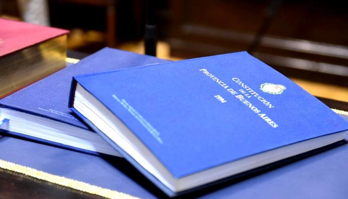 Buscan reformar la Constitución bonaerense: leé el proyecto de un diputado oficialista