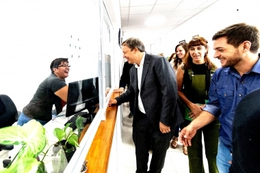 Cascallares y Fabiani inauguraron una nueva Delegación Municipal en Rafael Calzada