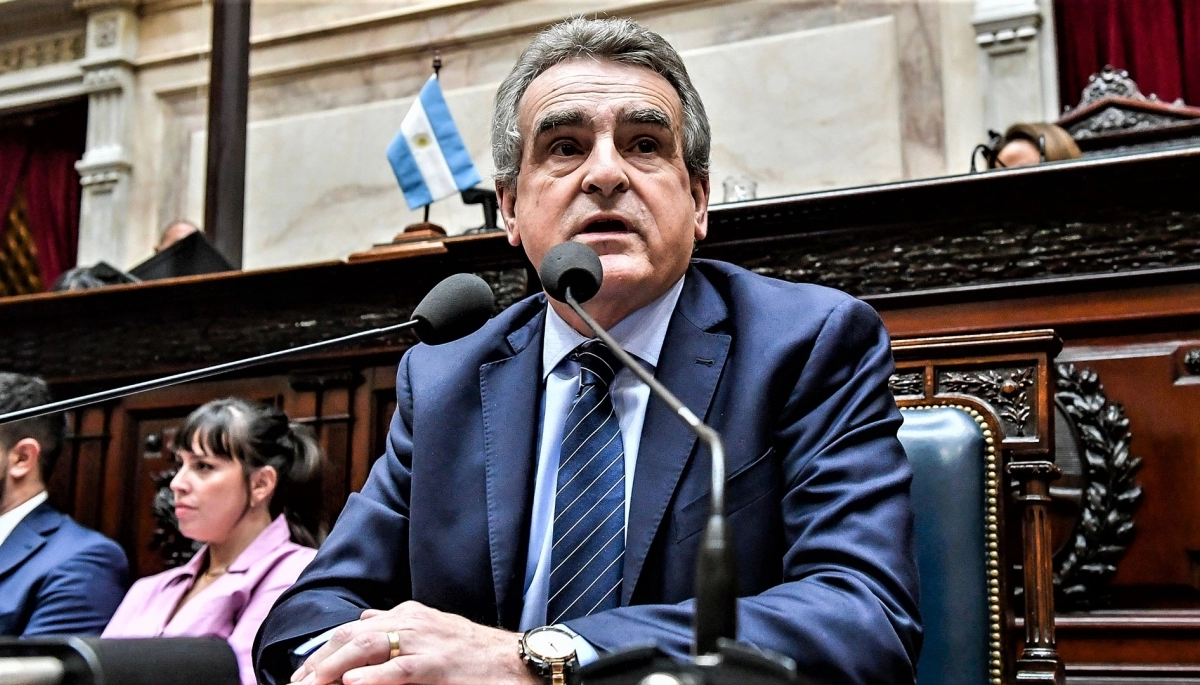 En el Congreso, Rossi afirmó que la “violencia política en Argentina” empezó “en el 2008”