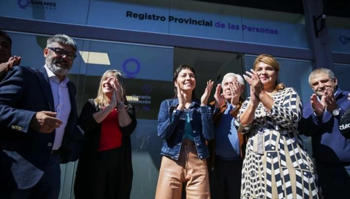 Mayra Mendoza y Álvarez Rodríguez inauguraron un Anexo de la municipalidad de Quilmes