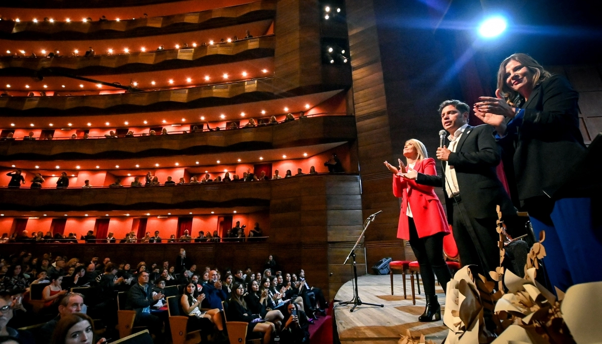 Con gran despliegue se reinauguró la Sala “Alberto Ginastera” del Teatro Argentino de La Plata