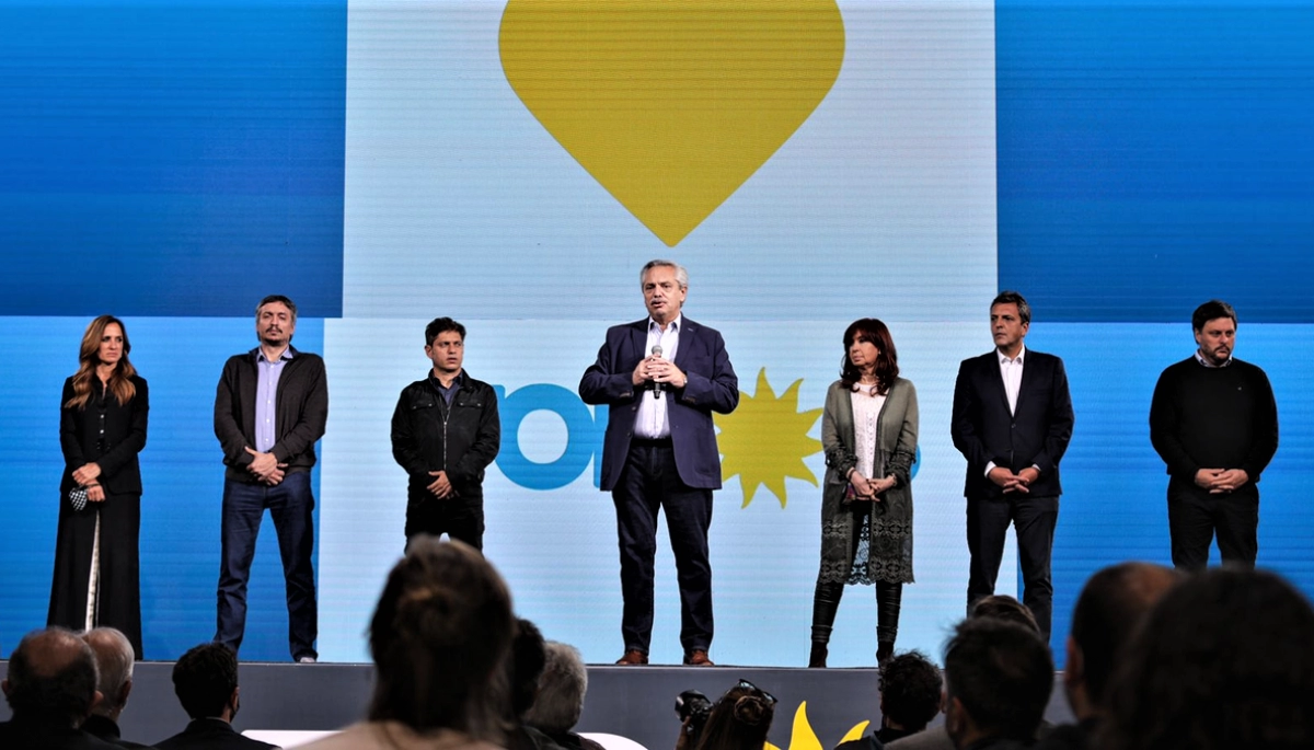 Cuáles son los candidatos a presidente que tiene el Frente de Todos