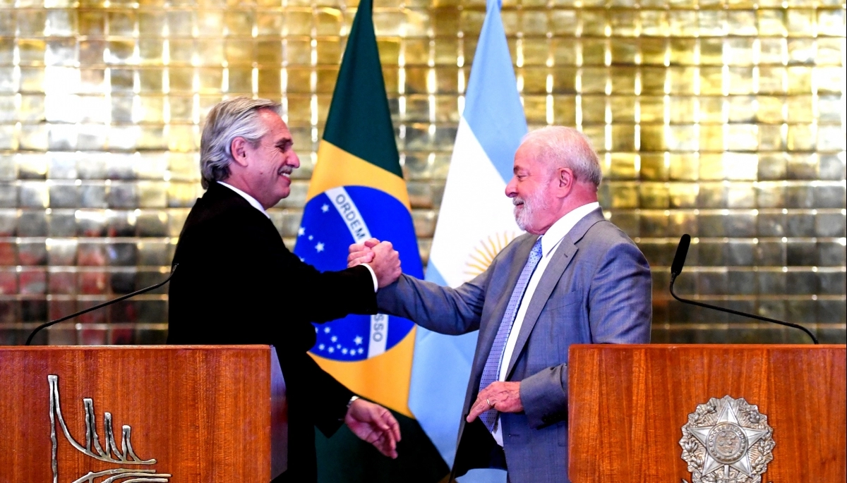 Alberto destacó la ayuda de Lula para que Argentina renegocie la deuda con el FMI
