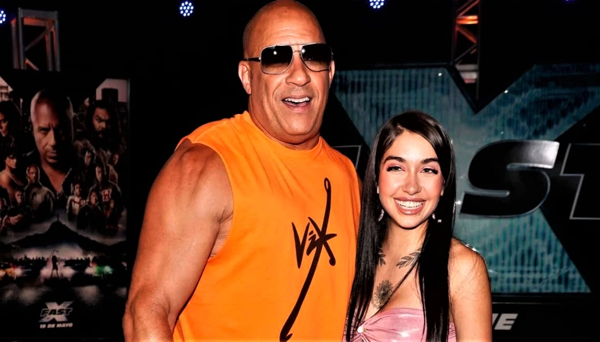 María Becerra se mostró junto a Vin Diesel en el Racing Fan Fest