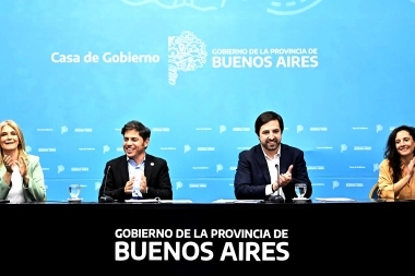 En el Salón Dorado, Kicillof y Kreplak anunciaron el programa “Más Salud, Más Cuidados”
