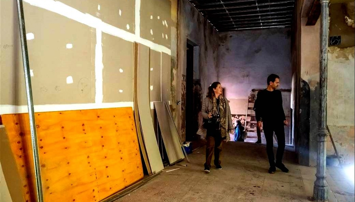 Petrecca recorrió las obras en el Teatro Italiano: "Estamos recuperando un símbolo de la ciudad”