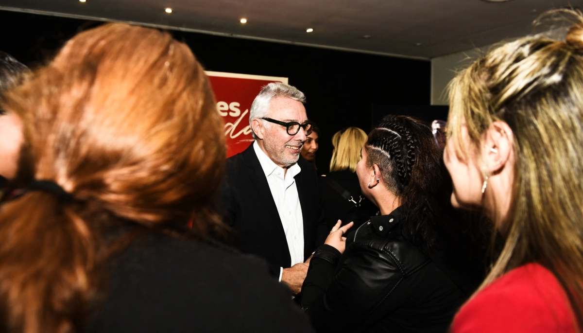 Zamora encabezó un acto de reconocimiento para trabajadores esenciales en la Pandemia