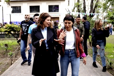 Con foco en la juventud, Mayra Mendoza y Saintout juntas en el Encuentro Provincial de Videojuegos