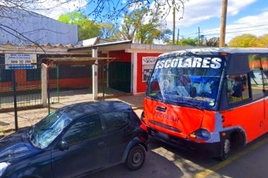 En la puerta de la escuela y a la hora de salida, se produjo una tremenda balacera