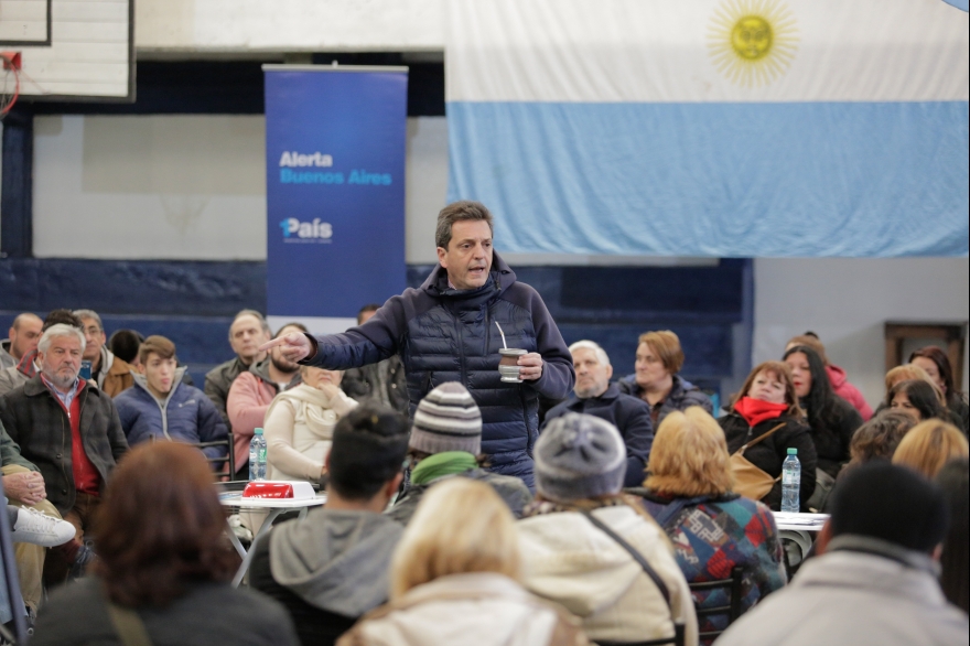 Massa en Hurlingham: "Hay que barrer de la Justicia a los jueces sacapresos"