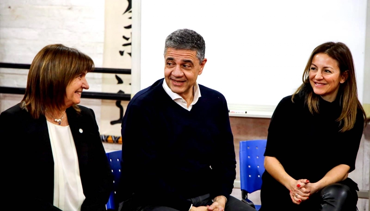 Patricia Bullrich acompañó a Jorge Macri en un encuentro con jóvenes porteños