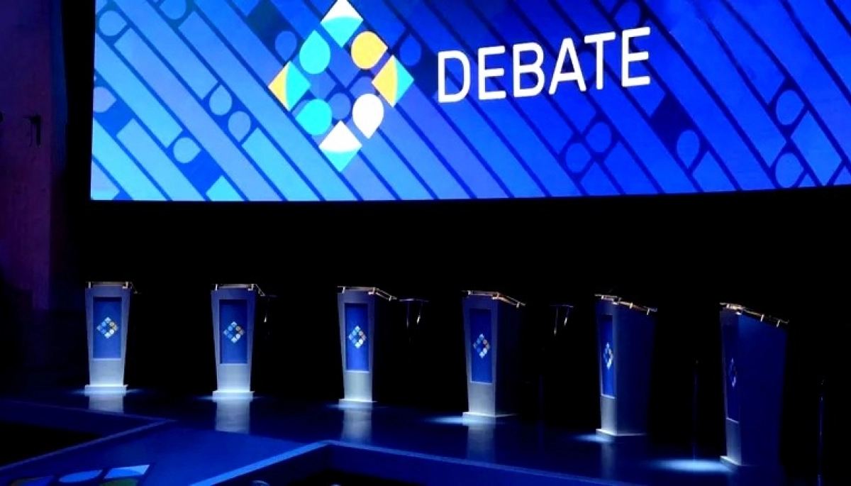 Debate Presidencial: sortearon la ubicación de los candidatos y los tópicos que expondrán