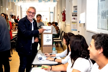 Zamora votó en Tigre: “Las elecciones son el marco propicio para legitimar los liderazgos”