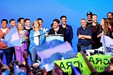Rotundo triunfo de Axel Kicillof para lograr la reelección en la Provincia