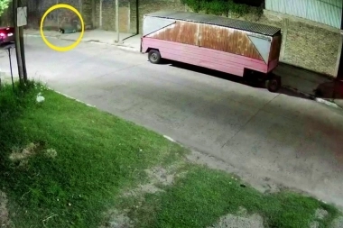 A los tiros y en la puerta de la casa, tres delincuentes le robaron el auto