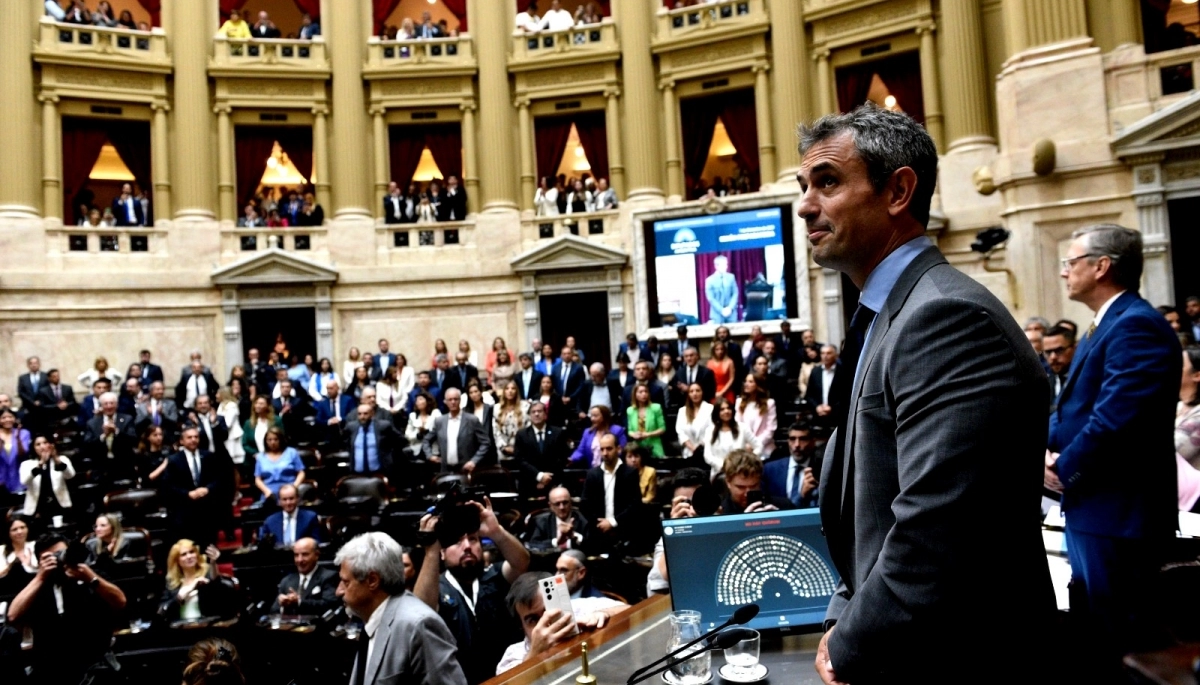 Martín Menem es el nuevo presidente de la Cámara de Diputados de la Nación