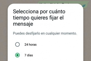 Más funciones en WhatsApp: anclar mensajes y revisar conexión en videollamada