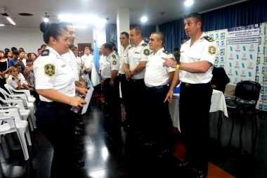 En Presidente Perón, la Policía bonaerense celebró su aniversario 202