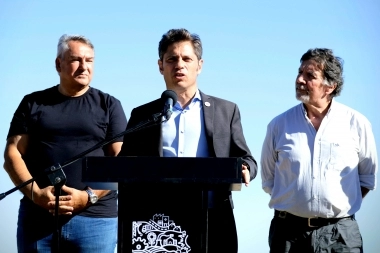 Kicillof revalidó su lucha por los fondos quitados y confirmó el envío de recursos para municipios