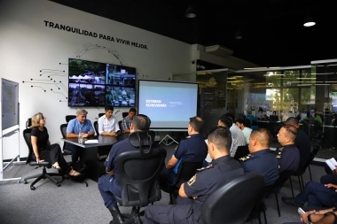 Autoridades de Provincia y Esteban Echeverría trabajan en reforzar la seguridad local