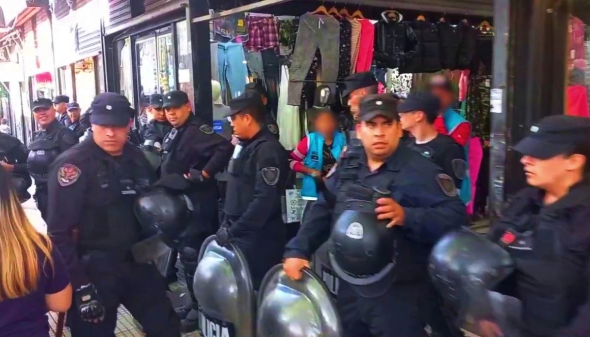 Desbarataron banda narco que operaba en galería céntrica y con bunkers en locales comerciales