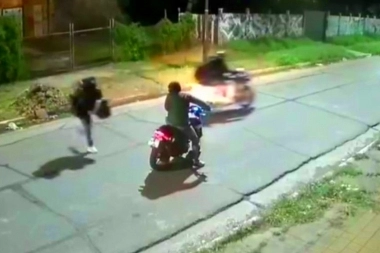 Banda de motochorros salió de cacería y encontró tres víctimas en menos de 100 metros