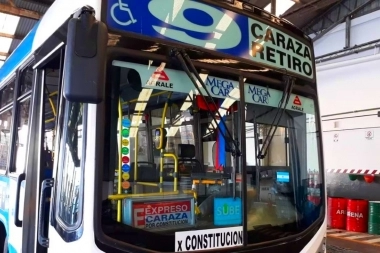 Ataque a un colectivero en Lanús: el hombre herido y una pasajera pusieron en fuga al cuchillero