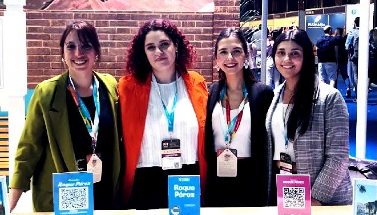 En representación de la Provincia, Roque Pérez dejó una grata impresión en la Feria Internacional de Turismo