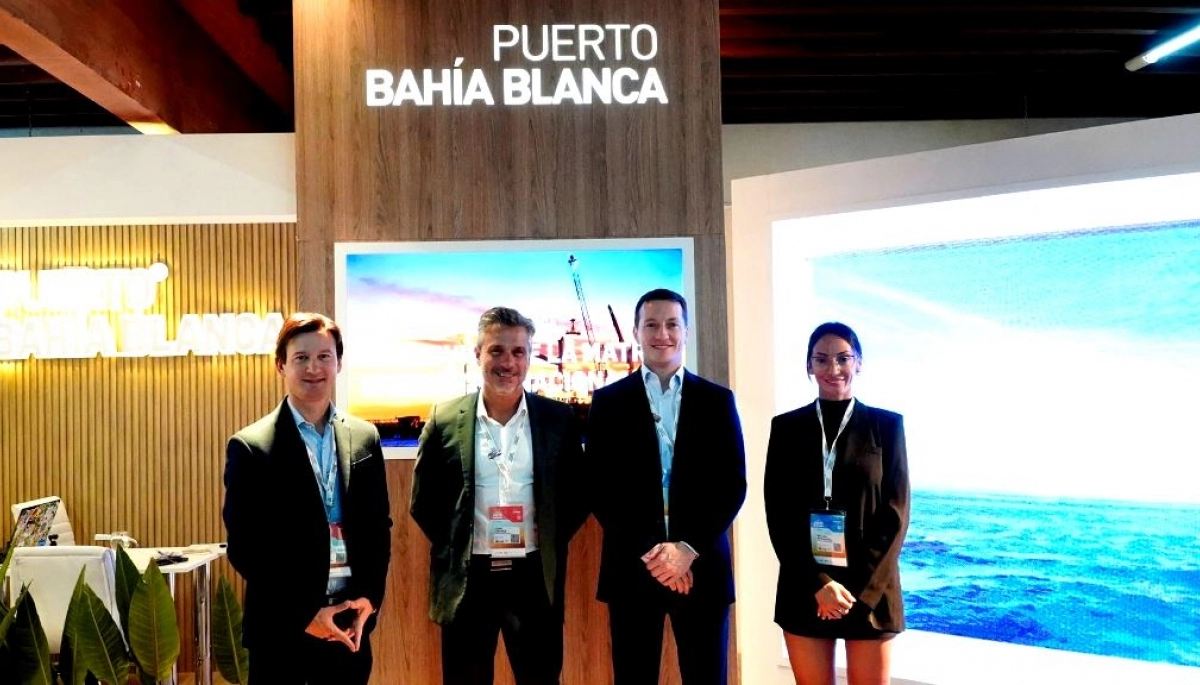Para visibilizar su labor, el Puerto de Bahía Blanca participó en el evento Argentina Oil & Gas