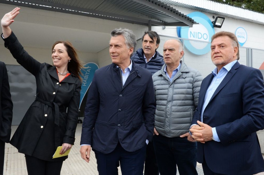 Macri y Vidal siguen inaugurando obras juntos: visitaron Quilmes, Lanús y Lomas de Zamora