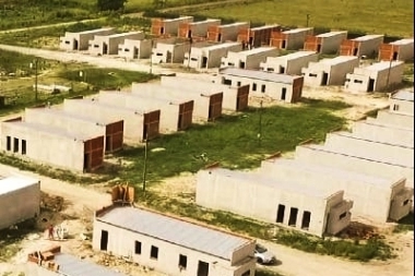 Programa Bonaerense: Ayacucho avanza la obra para la construcción de 66 viviendas